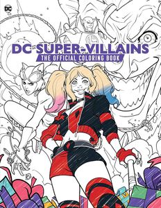 [DC: Super-Villains: The Official Colouring Book (Product Image)]