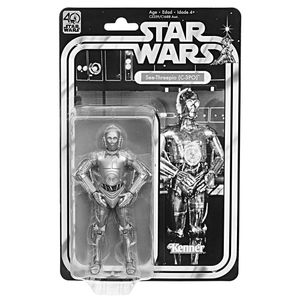 [Star Wars: Black Series: 40th Anniversary Action Figure: C-3PO (Product Image)]