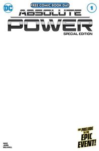 [Absolute Power (Special Edition Free Comic Book Day 2024 Blank Variant) (Product Image)]