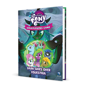 [My Little Pony: Dark Skies Over Equestria: Adventure Series Book (Hardcover) (Product Image)]