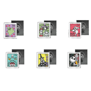 [The Nightmare Before Christmas: Enamel Pin Blind Box: Character Stamps (Product Image)]
