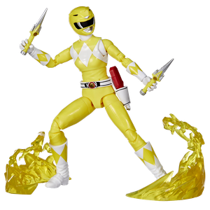 [Power Rangers: Lightning Collection Action Figure: Remastered Mighty Morphin Yellow Ranger (Product Image)]