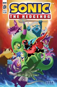 [Sonic The Hedgehog #41 (Cover A Adam Bryce Thomas) (Product Image)]