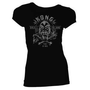 [Godzilla Vs Kong: Women's Fit T-Shirt: King Kong Skull Island (Product Image)]