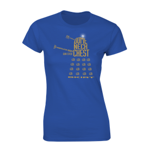 [Doctor Who: Women's Fit T-Shirt: Dalek Words (Product Image)]
