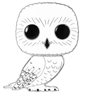 [Harry Potter: Loungefly Large Enamel Pop! Pin: Hedwig (Chase Pin) (Product Image)]