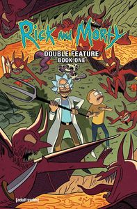 [Rick & Morty: Deluxe Double Feature: Volume 1 (Hardcover) (Product Image)]