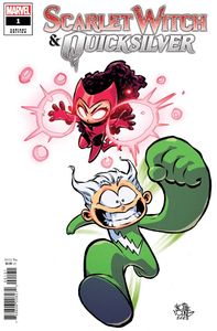 [Scarlet Witch & Quicksilver #1 (Skottie Young Variant) (Product Image)]