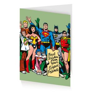 [DC: Greeting Card: Retro (Product Image)]