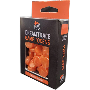 [Dreamtrace: Gaming Tokens: Fireball Orange (Product Image)]