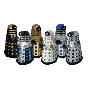 [Dr Who: Mini Bobble Figurine: The Daleks Of Skaro (6 Pack) (Product Image)]