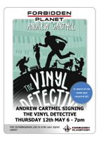 [Andrew Cartmel Signing The Vinyl Detective (Product Image)]