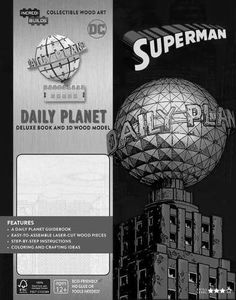 [Incredibuilds: Superman: Daily Planet Deluxe Book & Model Set (Hardcover) (Product Image)]
