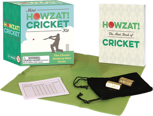 [Mini Howzat! Cricket Kit: The Classic Desktop Dice Game (Product Image)]