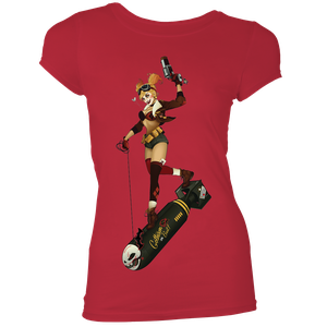 [DC Bombshells: Women's Fit T-Shirt: Harley Quinn (Product Image)]