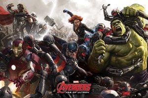 [Avengers: Age Of Ultron Poster: Battle (Product Image)]