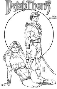 [Dejah Thoris: Winters End: One Shot (Linsner B&W Variant) (Product Image)]