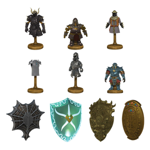 [Dungeons & Dragons: Icons Of The Realms: Miniatures: Magic Armor Tokens (Product Image)]