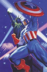 [Captain America #8 (Hildebrandt Captain America Marvel Masterpieces III Virgin Variant) (Product Image)]