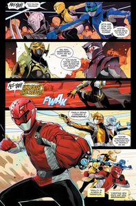 [Mighty Morphin Power Rangers #48 (Campbell Variant) (Product Image)]