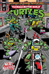 [Teenage Mutant Ninja Turtles: Saturday Morning Adventures: Continued #2 (Cover D Lawson Variant) (Product Image)]
