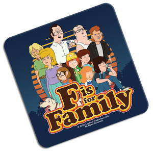 [F Is For Family: Coaster: The Murphy Family & Friends (Product Image)]