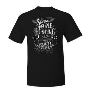 [Supernatural: T-Shirt: The Family Business (Product Image)]