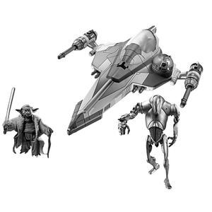 [Star Wars: 2013 Class 1 Fleet: Wave 1: Yoda Jedi Attack Fighter (Product Image)]
