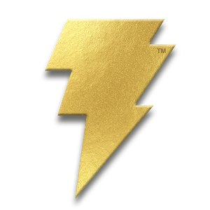 [Black Adam: Enamel Pin Badge: Thunderbolt  (Product Image)]