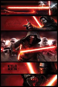 [Star Wars: The Force Awakens: Poster: Kylo Ren Panels (Product Image)]