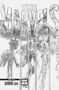 [The Marvels #1 (2nd Printing Alex Ross Black & White Ratio Variant) (Product Image)]