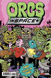 [The cover for Orcs In Space: 2 In 1 (Cover A Vigneault)]