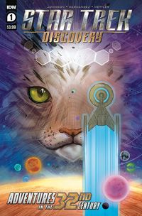 [The cover for Star Trek: Discovery: Adventures In The 32nd Century #1 (Cover A Hern)]