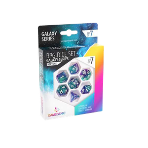 [Unit Gamegenic: Galaxy Series: Dice Set: Neptune (Product Image)]