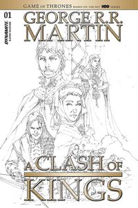 [George R.R. Martin's A Clash Of Kings #1 (Rubi Black & White Variant) (Product Image)]