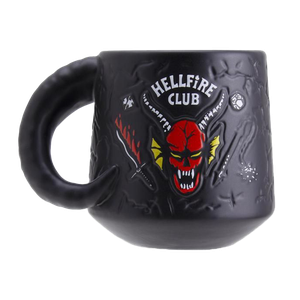 [Stranger Things: Embossed Mug: Hellfire Club (Product Image)]