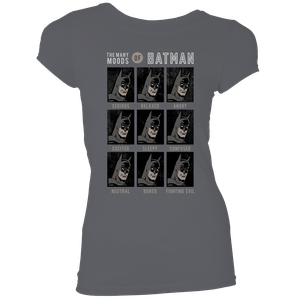 [Batman: Women's Fit T-Shirt: The Many Moods Of Batman (Product Image)]