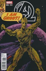 [New Avengers #26 (Rocket Raccoon & Groot Variant) (Product Image)]