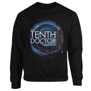[Doctor Who: The 60th Anniversary Diamond Collection: Sweatshirt: The Tenth Doctor (Product Image)]