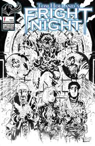 [Tom Holland's Fright Night #1 (AM Exclusive Black & White Cover F) (Product Image)]