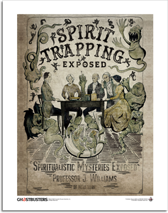 [Ghostbusters: Frozen Empire: Art Print: Spirit Trapping (Product Image)]