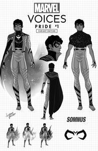 [Marvels Voices: Pride #1 (Exclusive 'Somnus Design' Variant) (Product Image)]