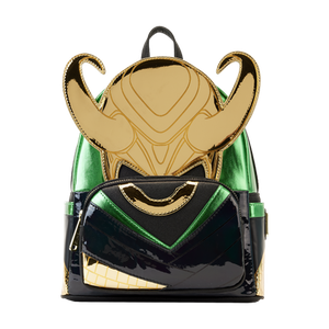 [Marvel: Loungefly Mini Backpack: Loki (Metallic) (Product Image)]