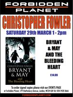 [Christopher Fowler Signing Bryant & May and the Bleeding Heart (Product Image)]