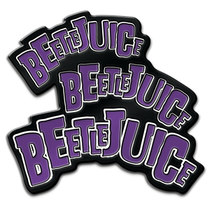 [Beetlejuice: Enamel Pin Badge: Beetlejuice Quote (Product Image)]