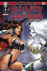 [The cover for Hellwitch Vs. Lady Death: Wargasm #1 (Cover A Standard Ber)]
