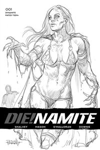[Die!Namite #1 (Parrillo Black & White Variant) (Product Image)]