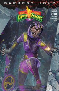 [Mighty Morphin Power Rangers #120 (Cover B Dark Grid Barends) (Product Image)]