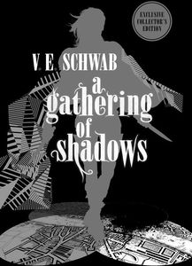 [A Gathering Of Shadows (Signed Forbidden Planet Exclusive Collector's Edition Hardcover) (Product Image)]