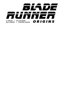 [Blade Runner: Origins #1 (Cover F Blank Sketch) (Product Image)]